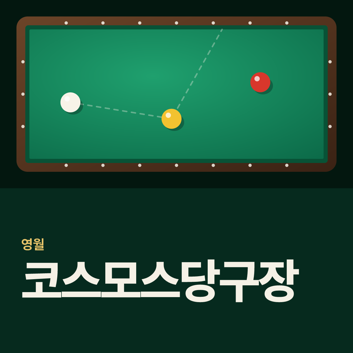 코스모스당구장 카드