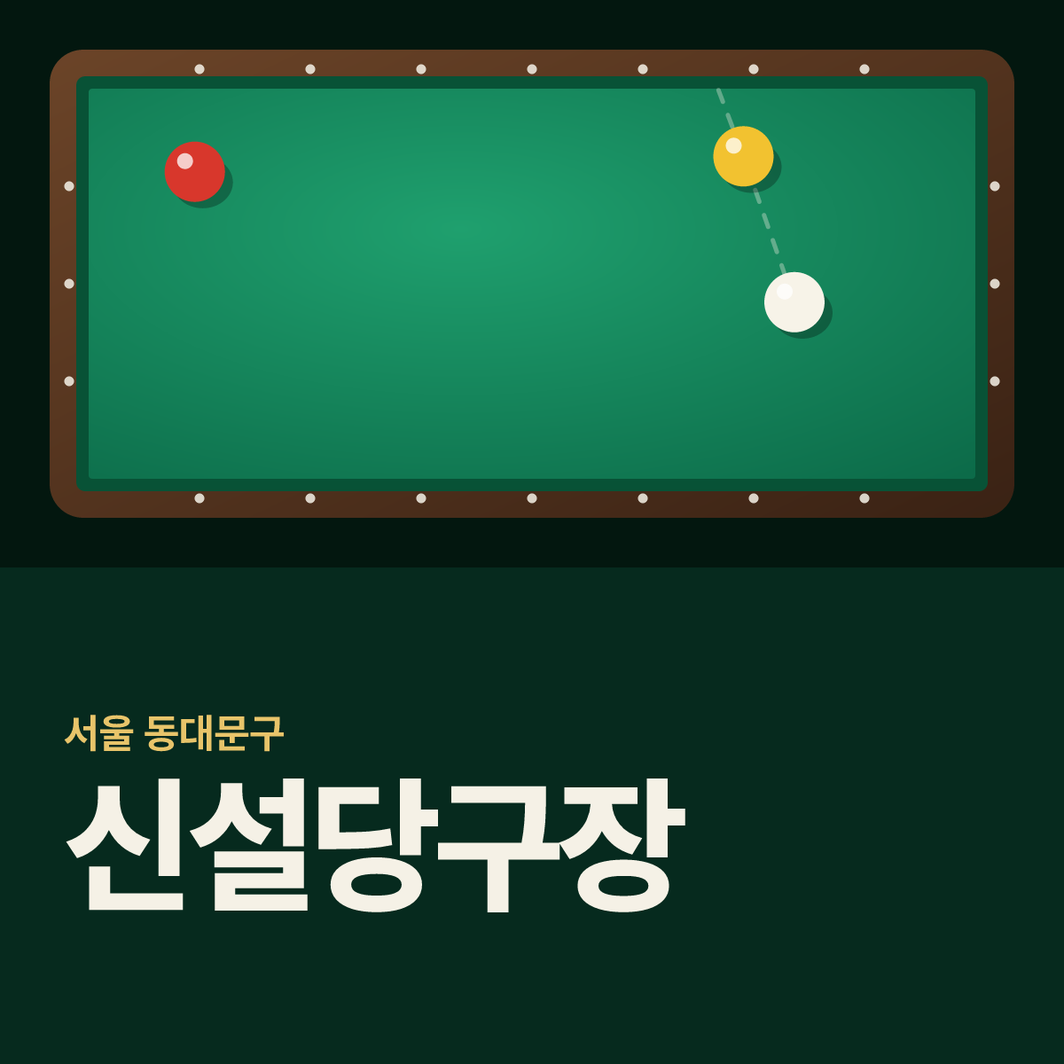 신설당구장 카드