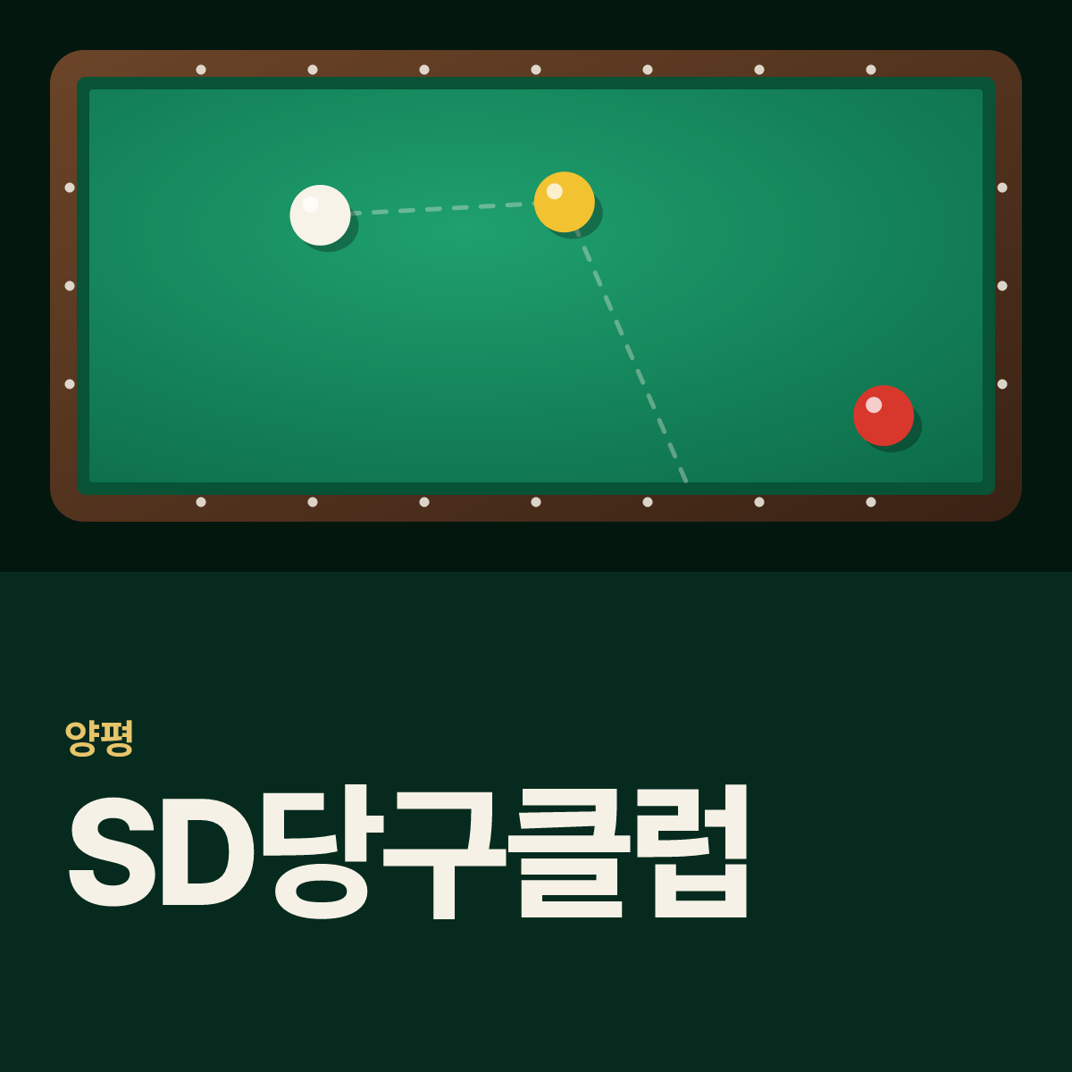 SD당구클럽 당구장 카드