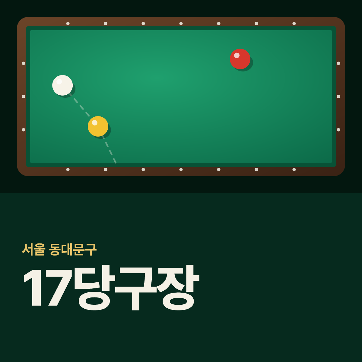 17당구장 카드