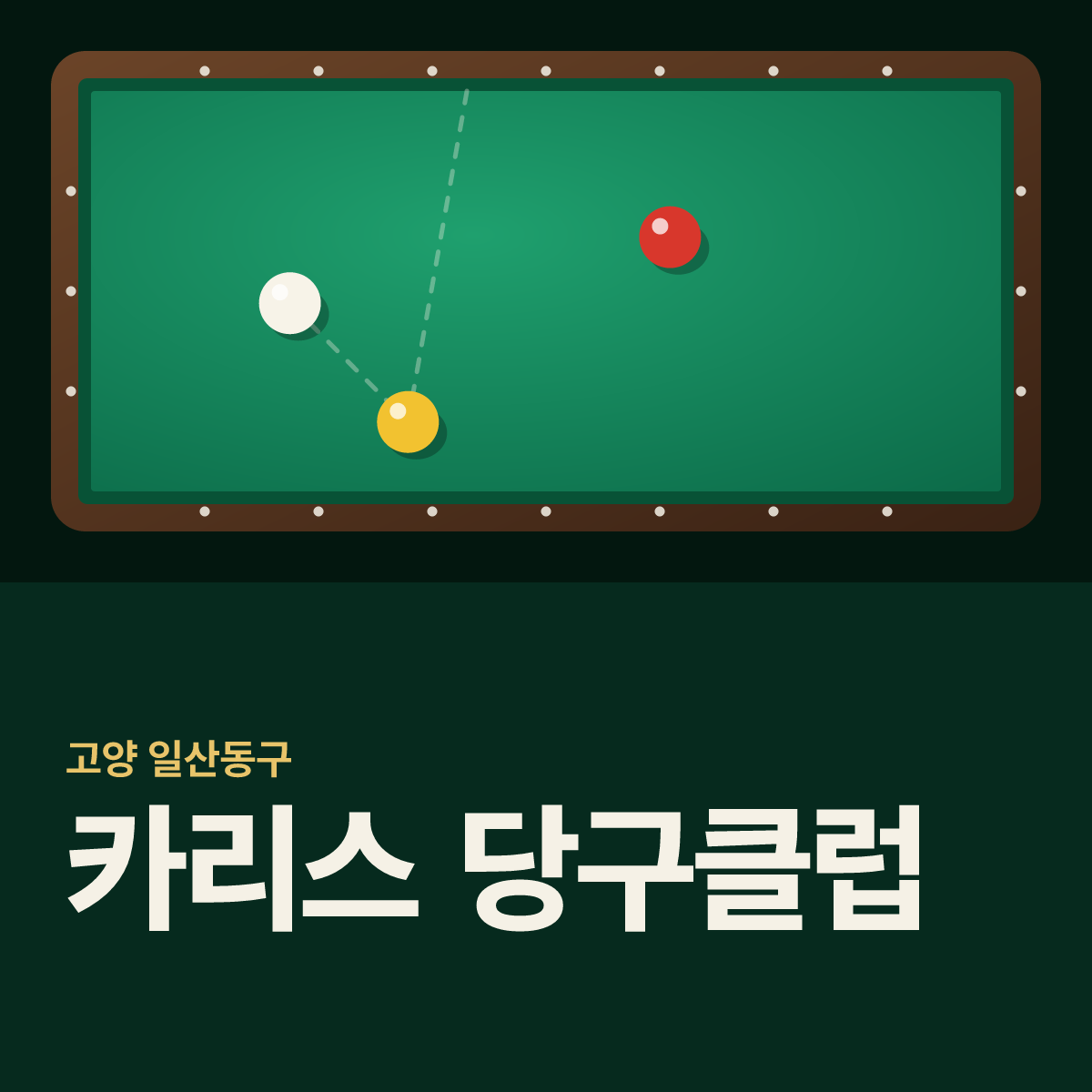 카리스 당구클럽 당구장 카드