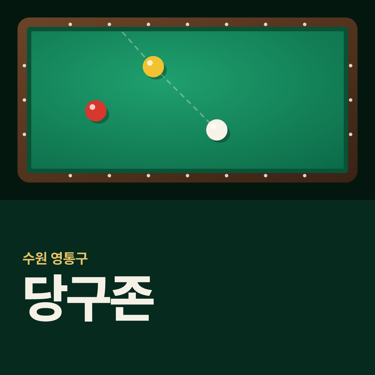 당구존 당구장 카드