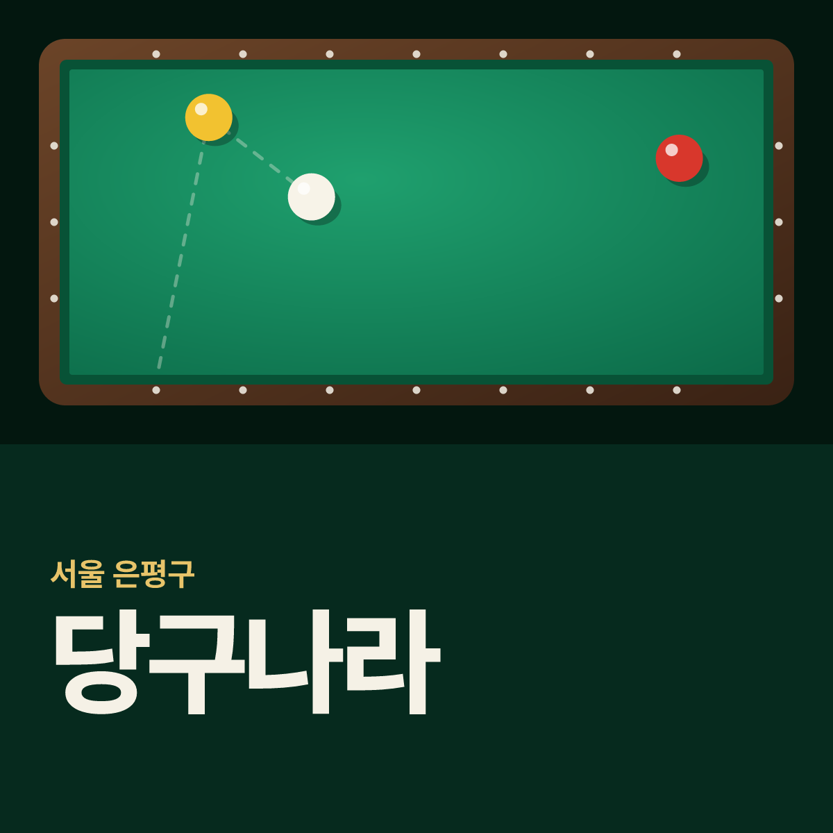 당구나라 당구장 카드