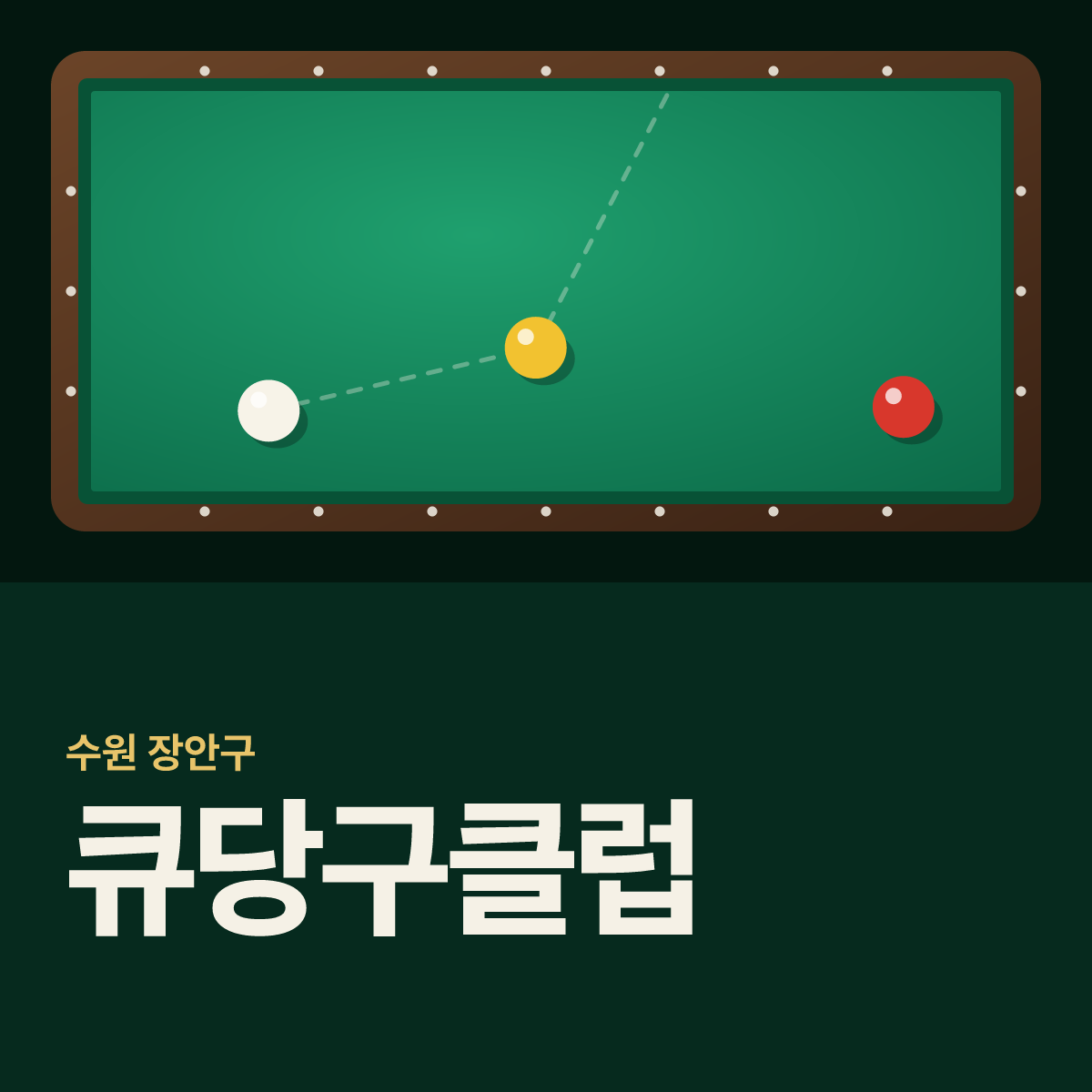 큐당구클럽 당구장 카드