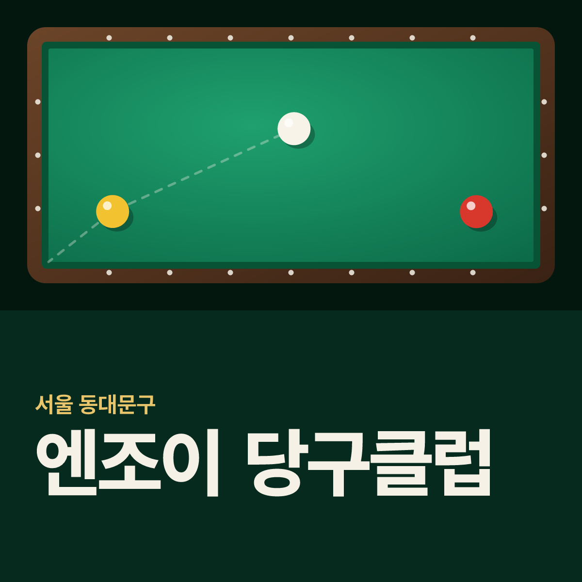 엔조이 당구클럽 당구장 카드