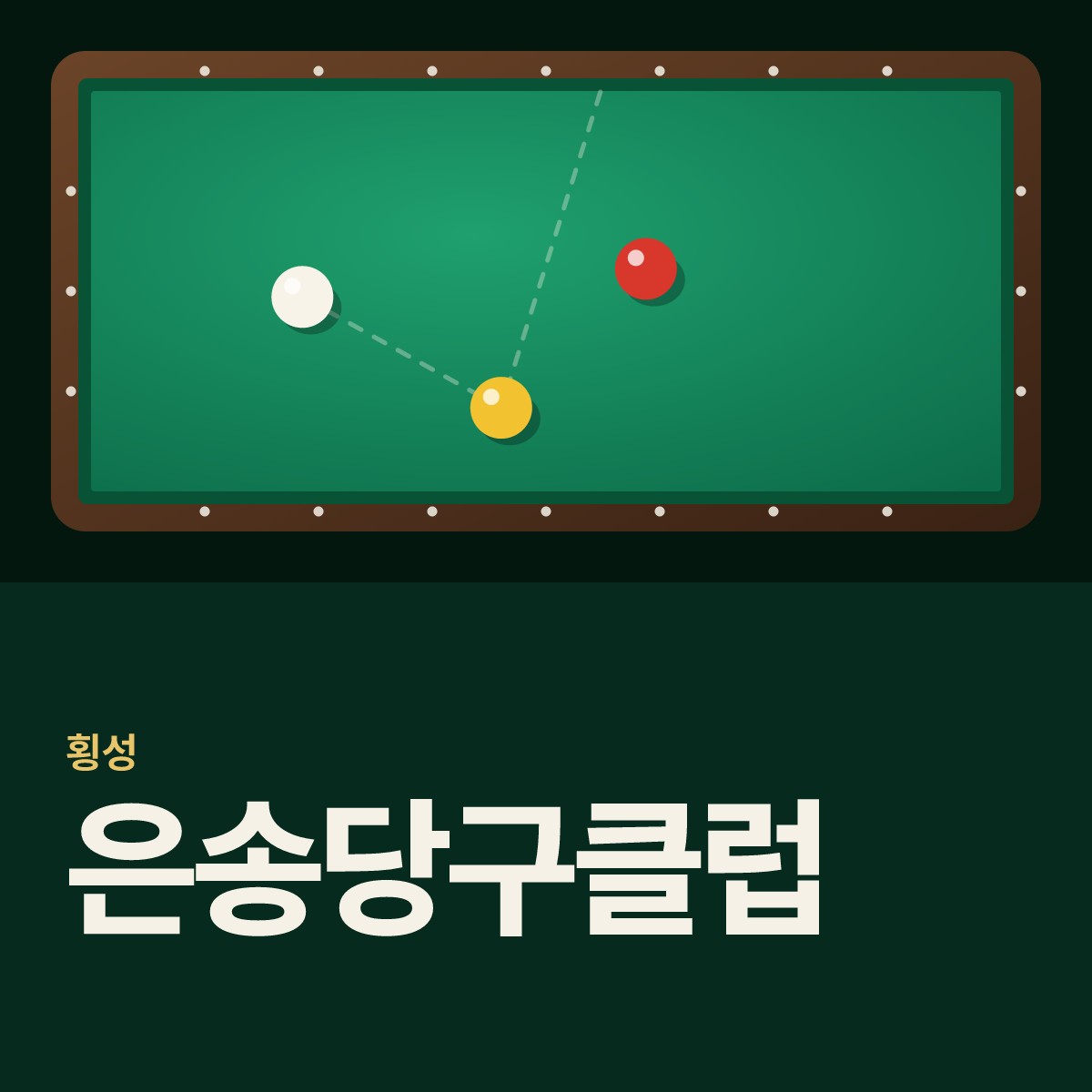 은송당구클럽 당구장 카드