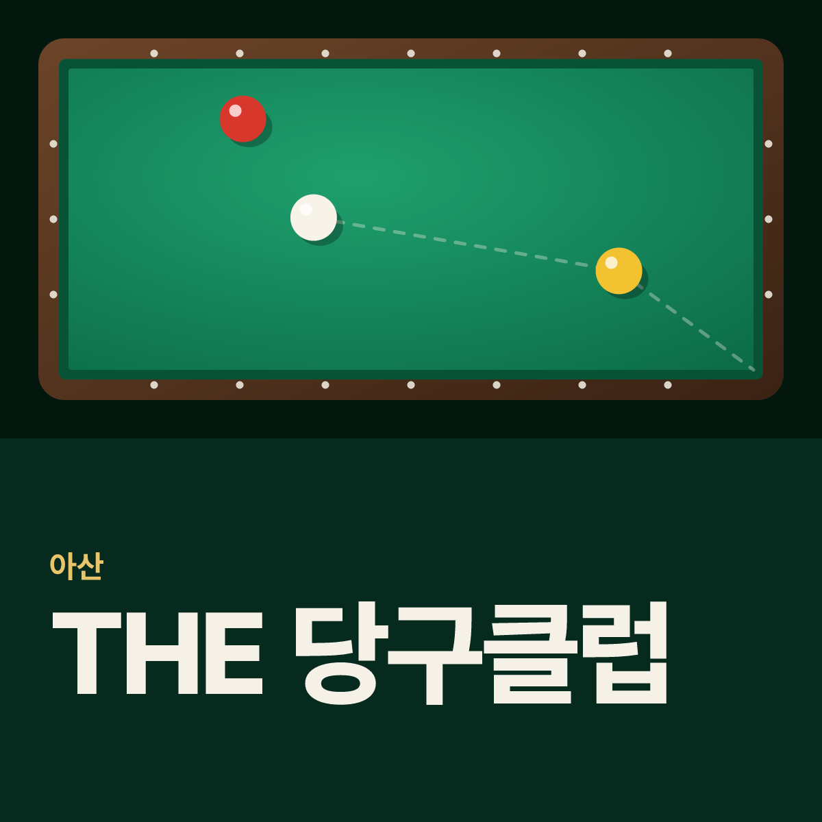 THE 당구클럽 당구장 카드