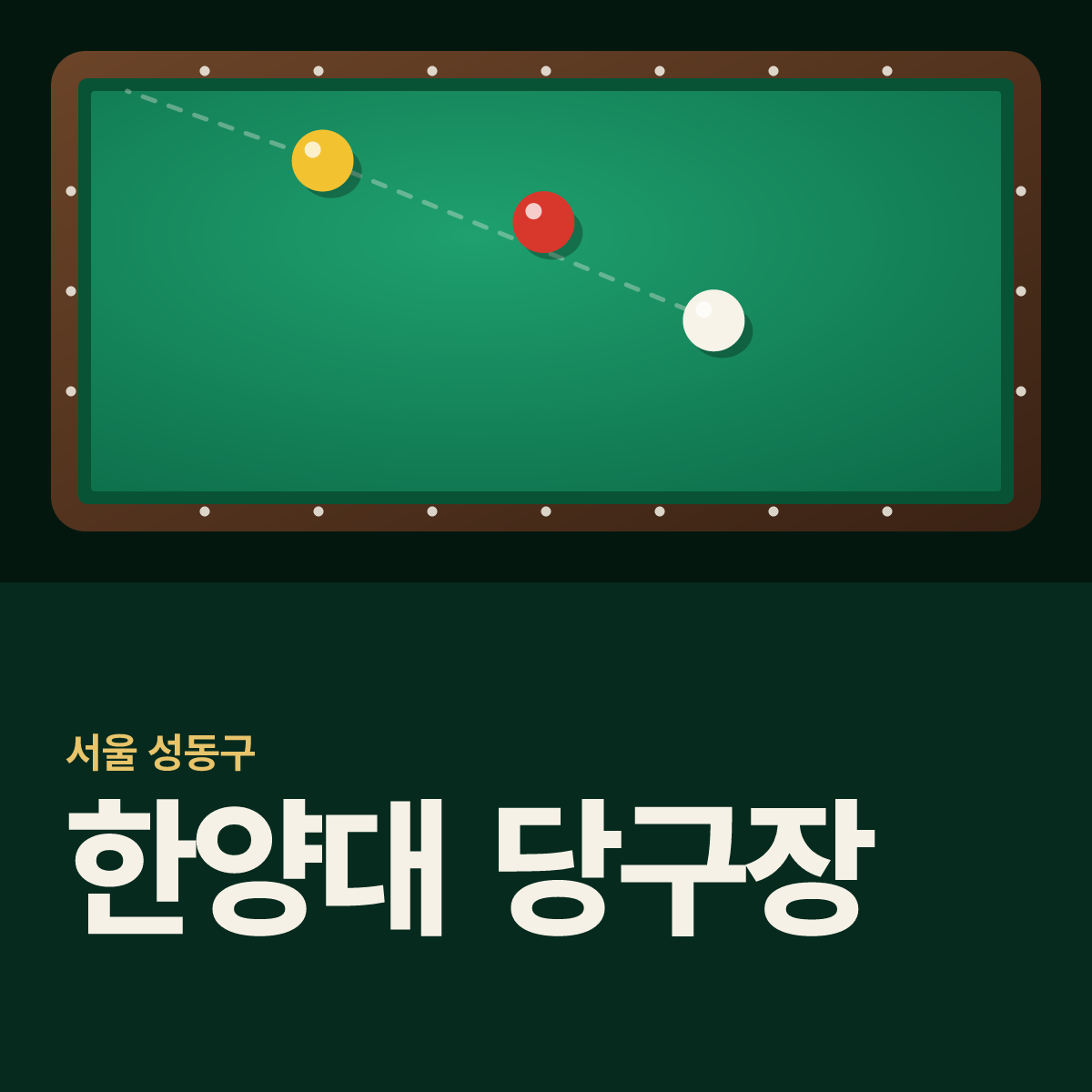 한양대 당구장 카드