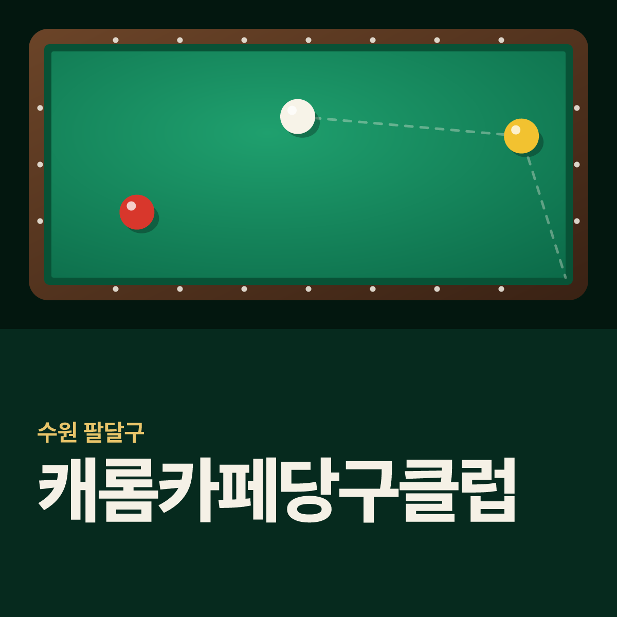 캐롬카페당구클럽 당구장 카드