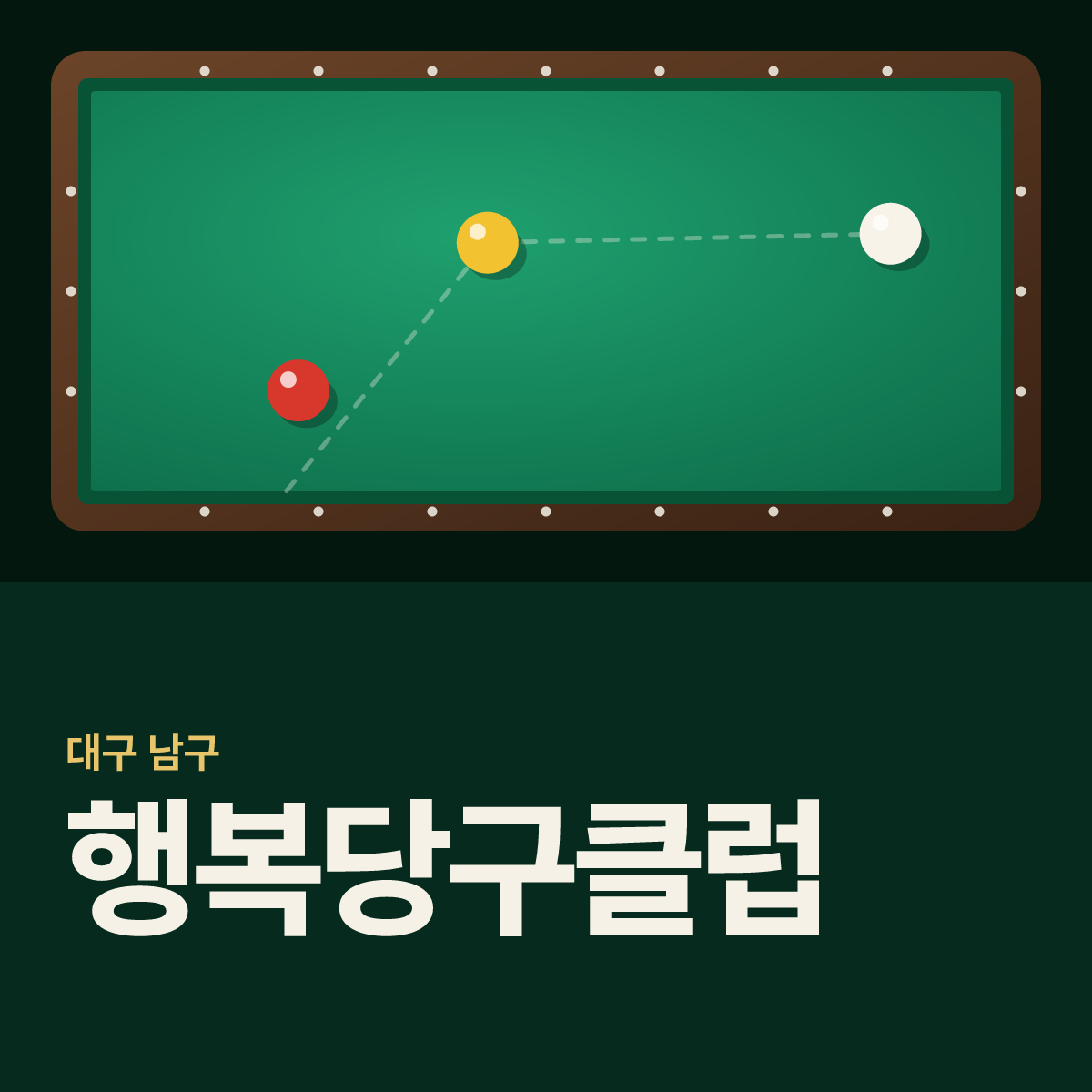 행복당구클럽 당구장 카드