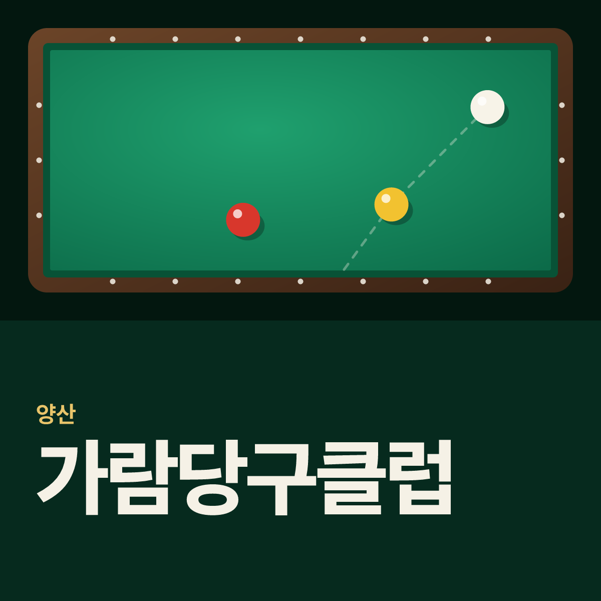 가람당구클럽 당구장 카드