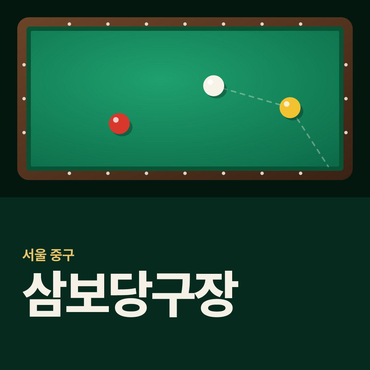 삼보당구장 카드