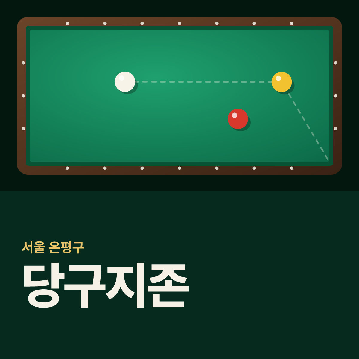 당구지존 당구장 카드