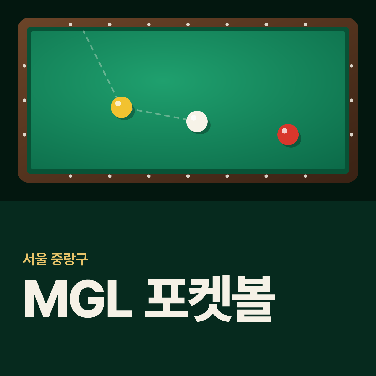 MGL 포켓볼 당구장 카드
