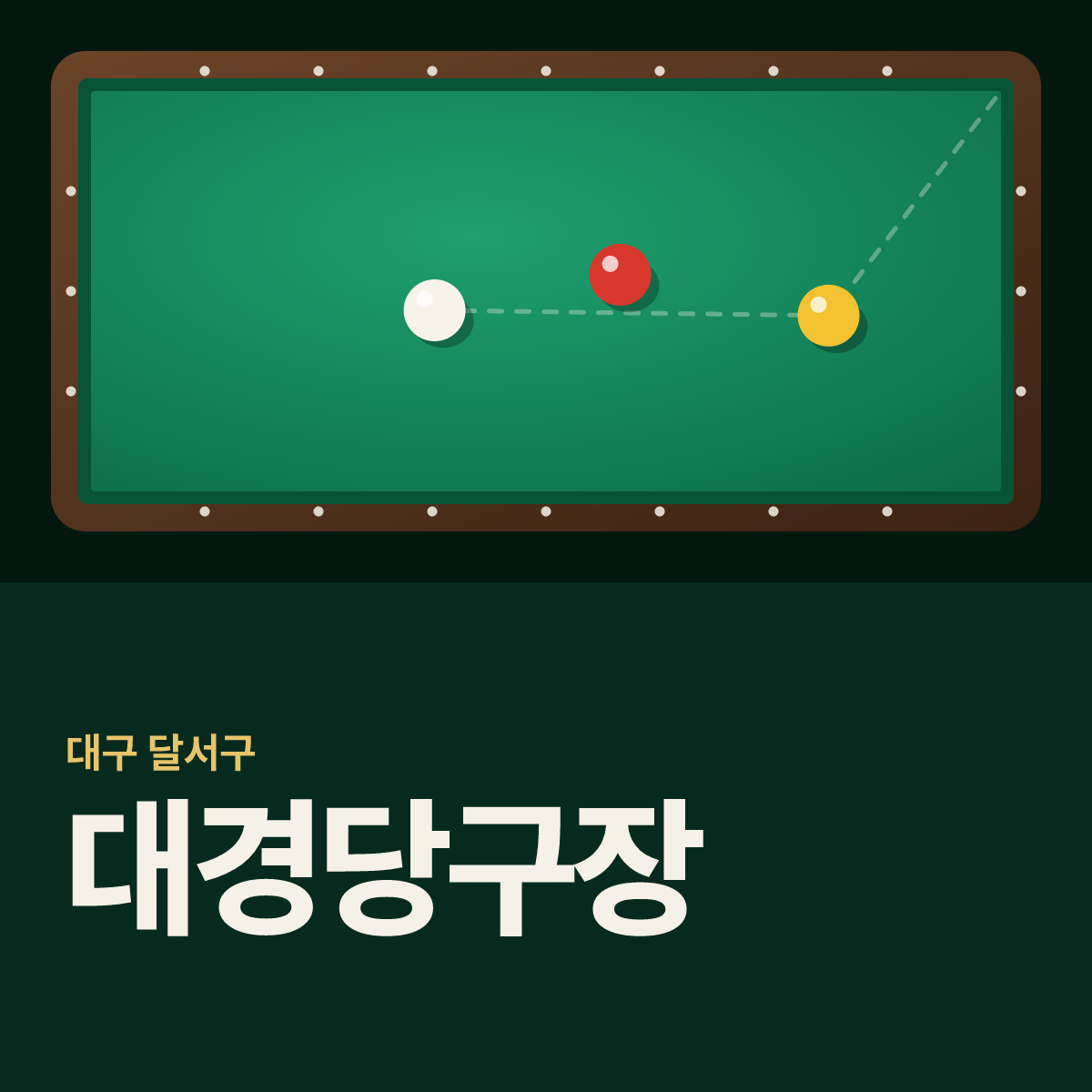 대경당구장 카드