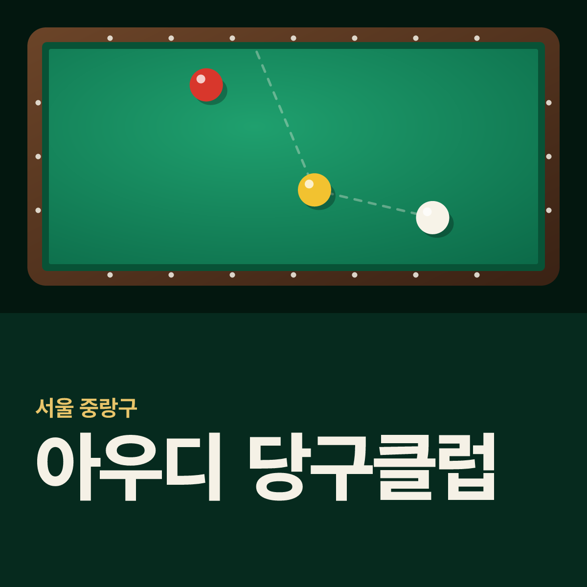 아우디 당구클럽 당구장 카드