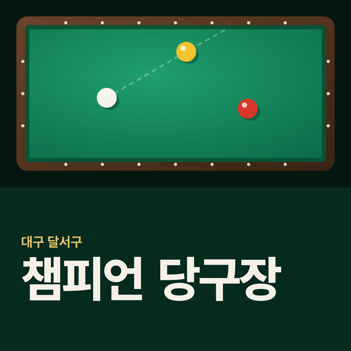 챔피언 당구장 카드