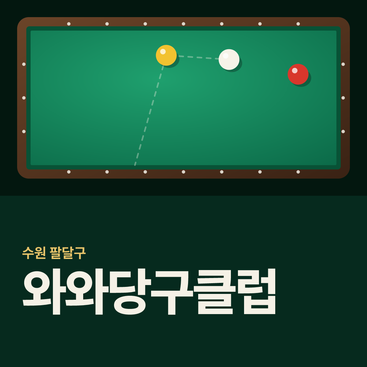 와와당구클럽 당구장 카드