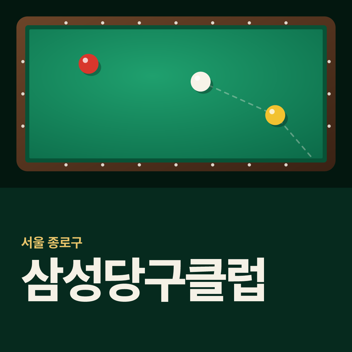 삼성당구클럽 당구장 카드