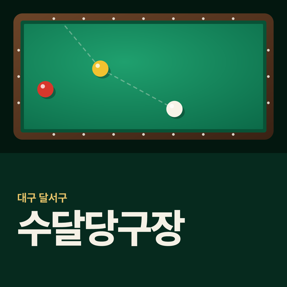 수달당구장 카드
