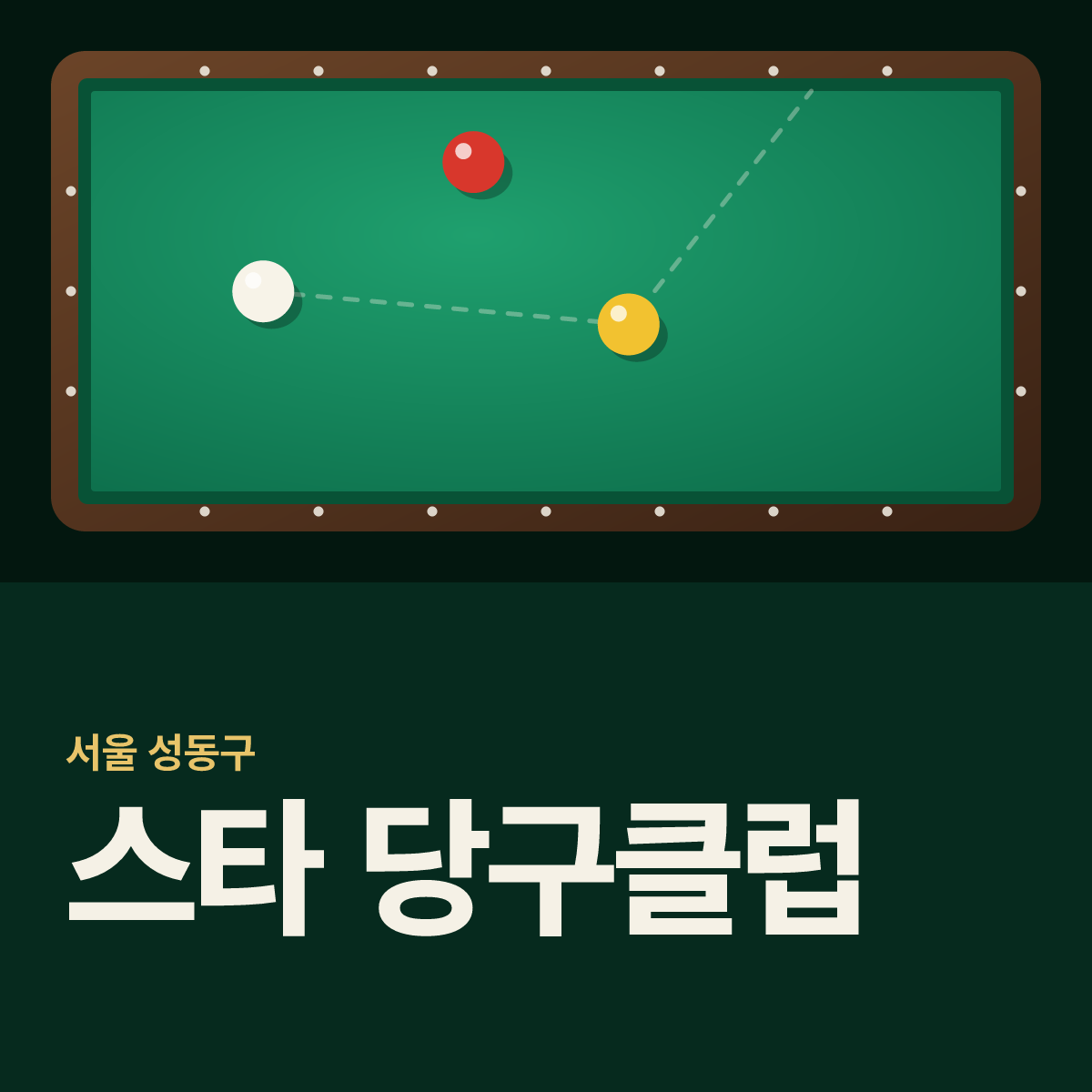 스타 당구클럽 당구장 카드