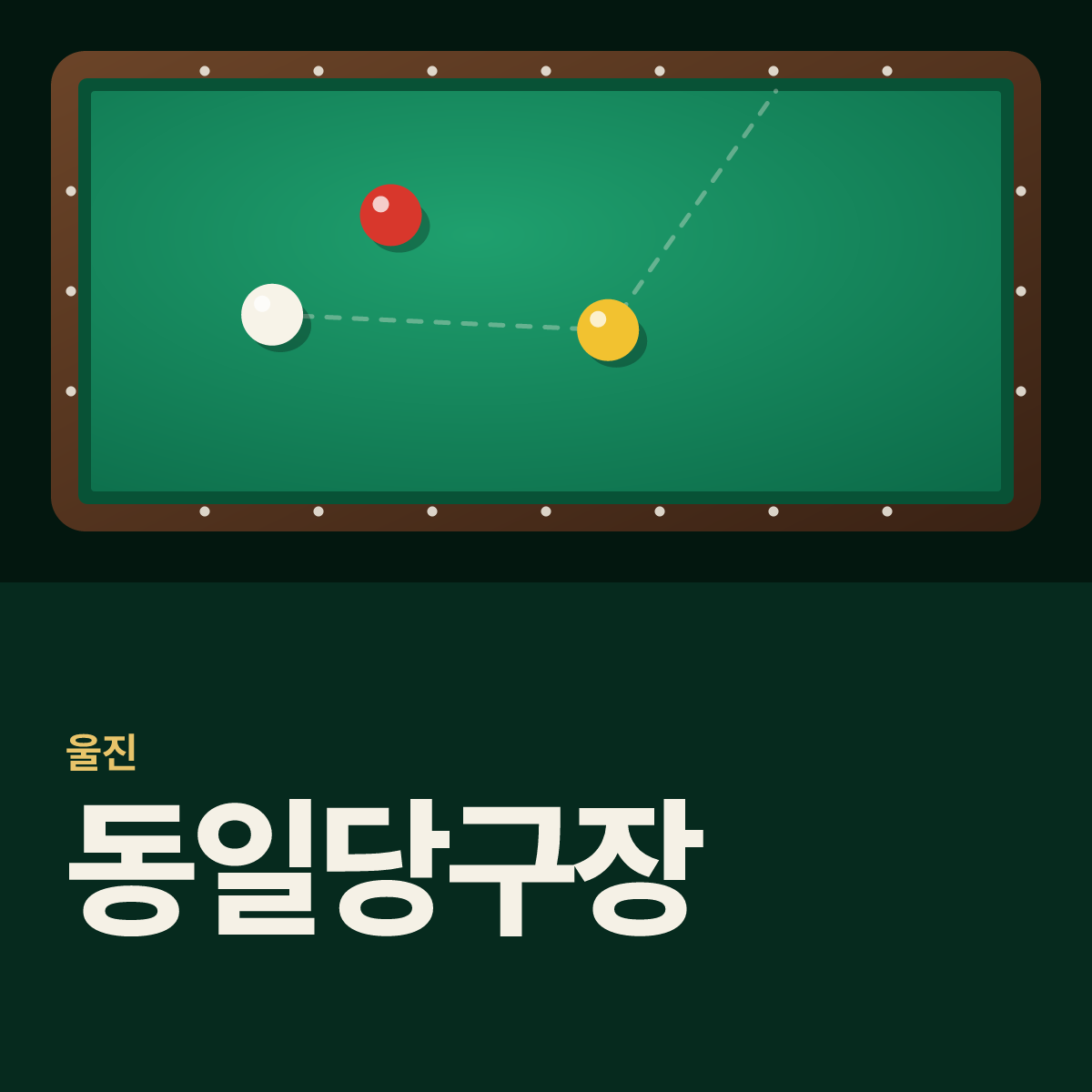 동일당구장 카드