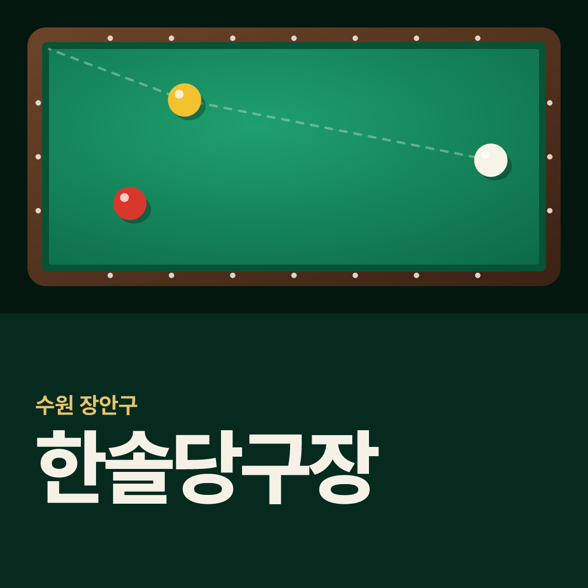 한솔당구장 카드
