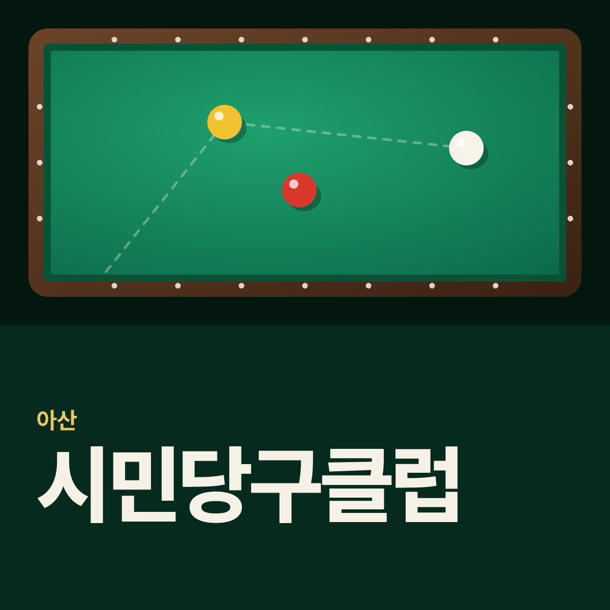 시민당구클럽 당구장 카드