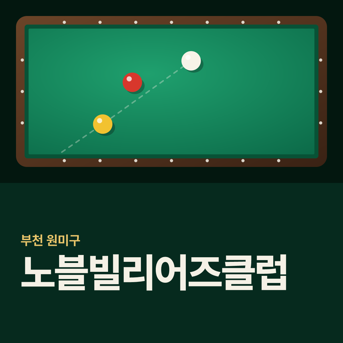 노블빌리어즈클럽 당구장 카드