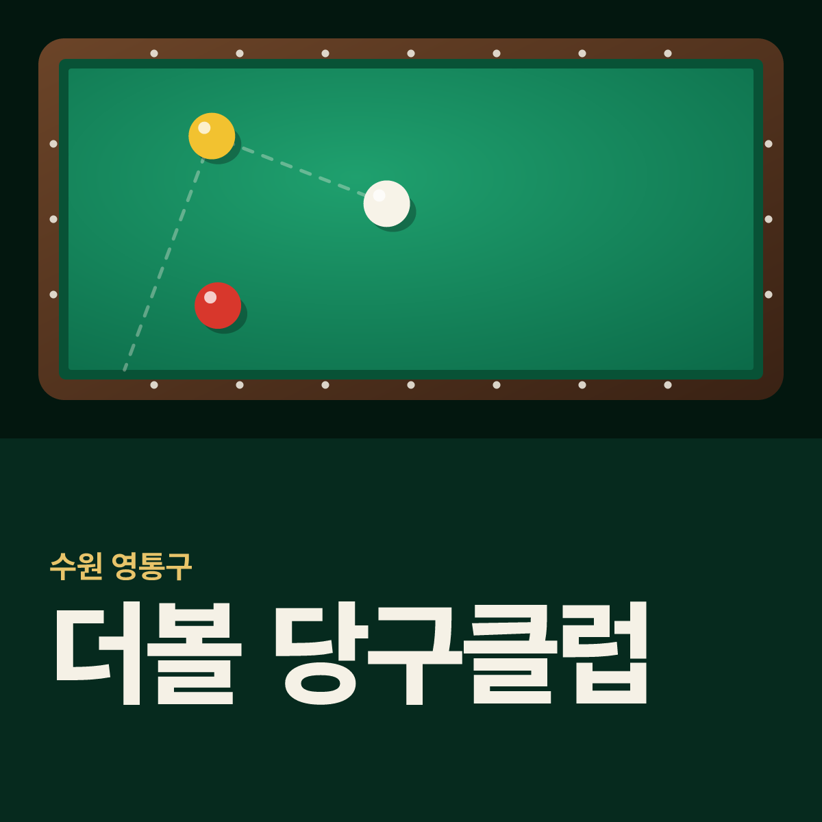더볼 당구클럽 당구장 카드