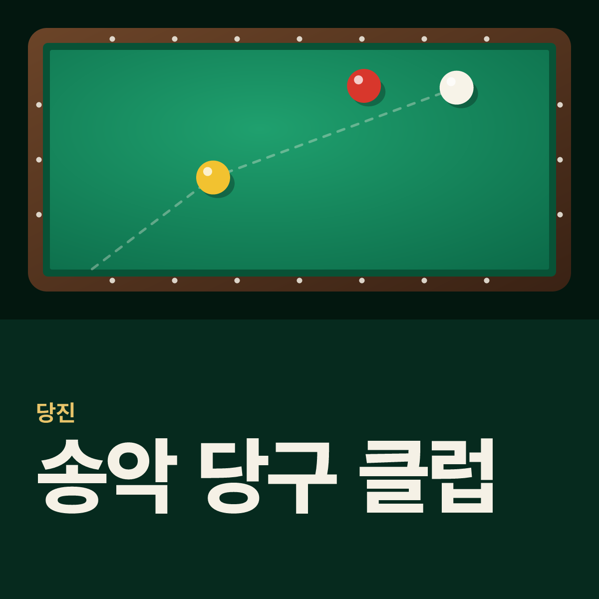 송악 당구 클럽 당구장 카드