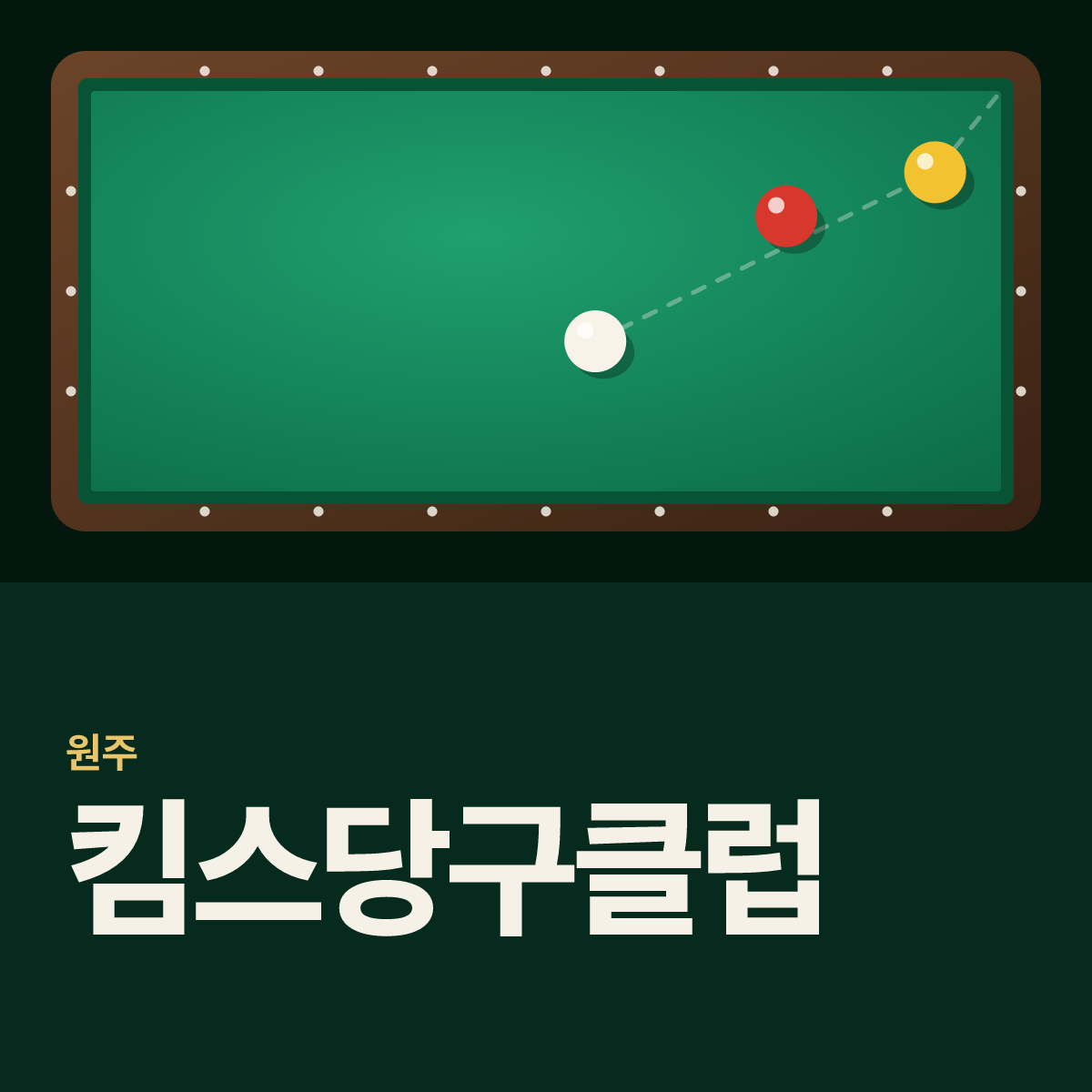 킴스당구클럽 당구장 카드