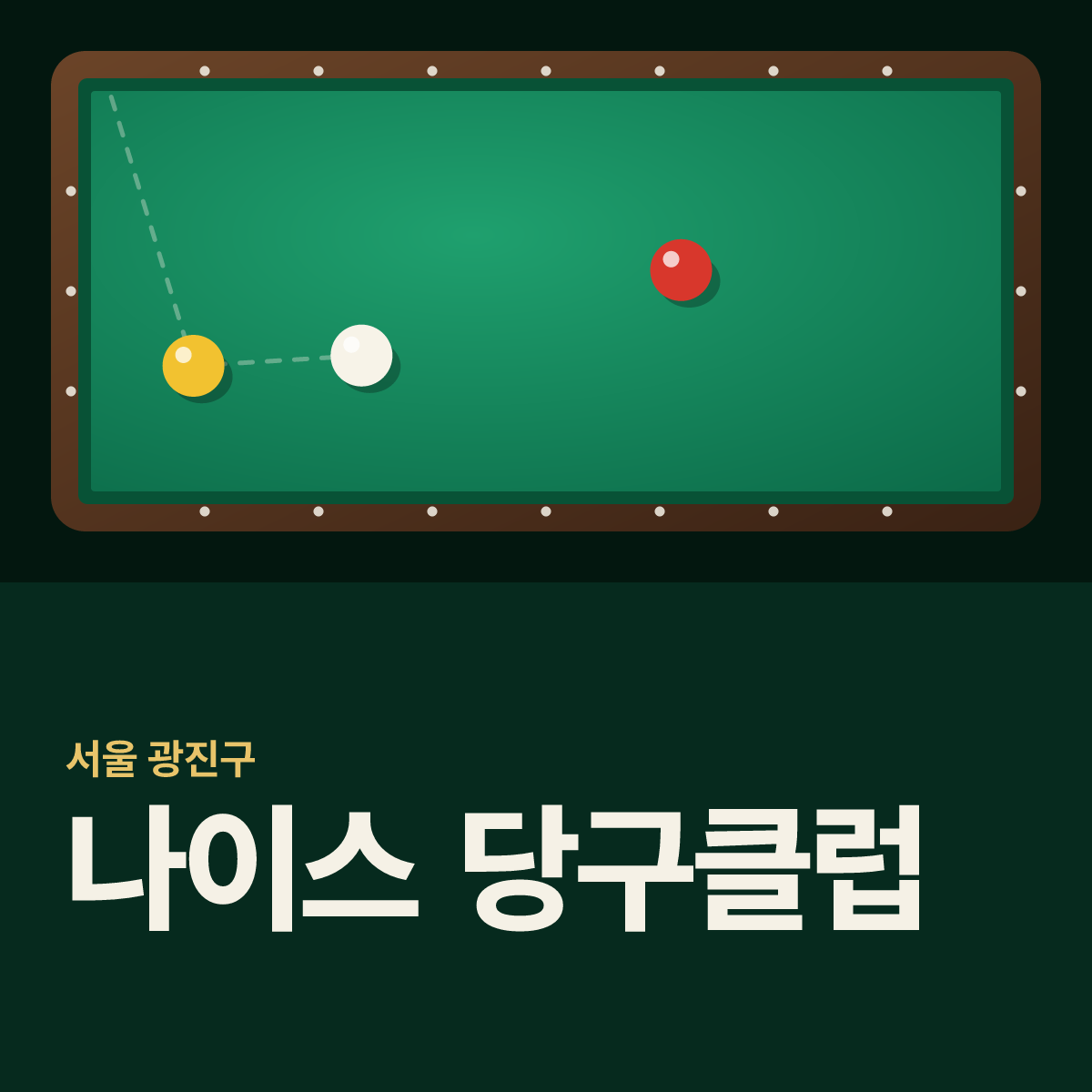 나이스 당구클럽 당구장 카드