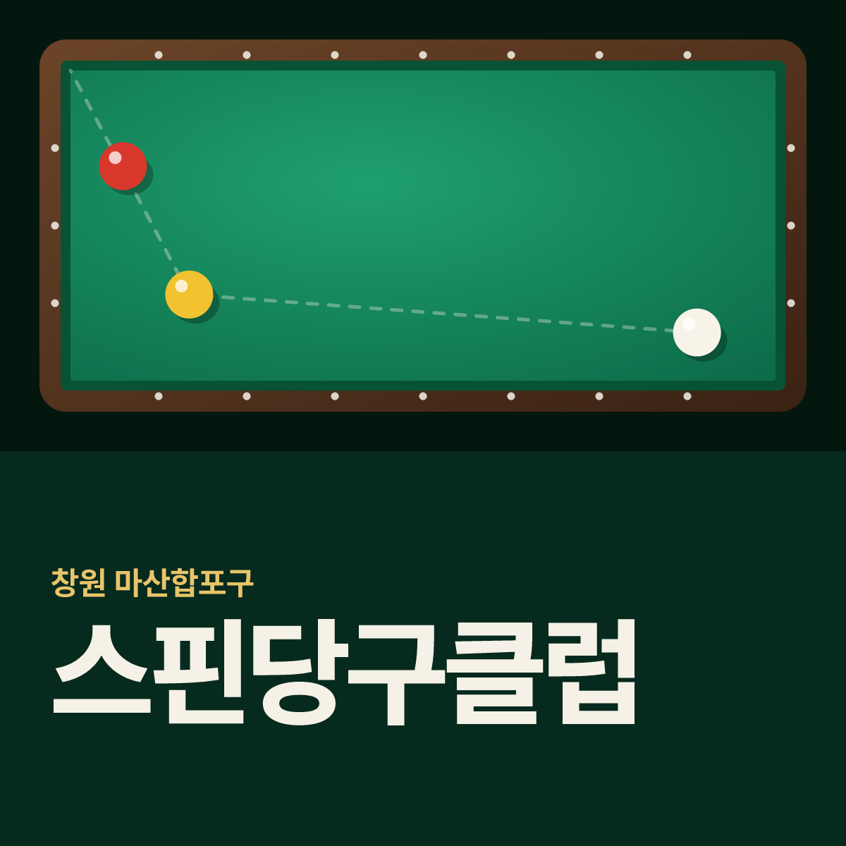 스핀당구클럽 당구장 카드