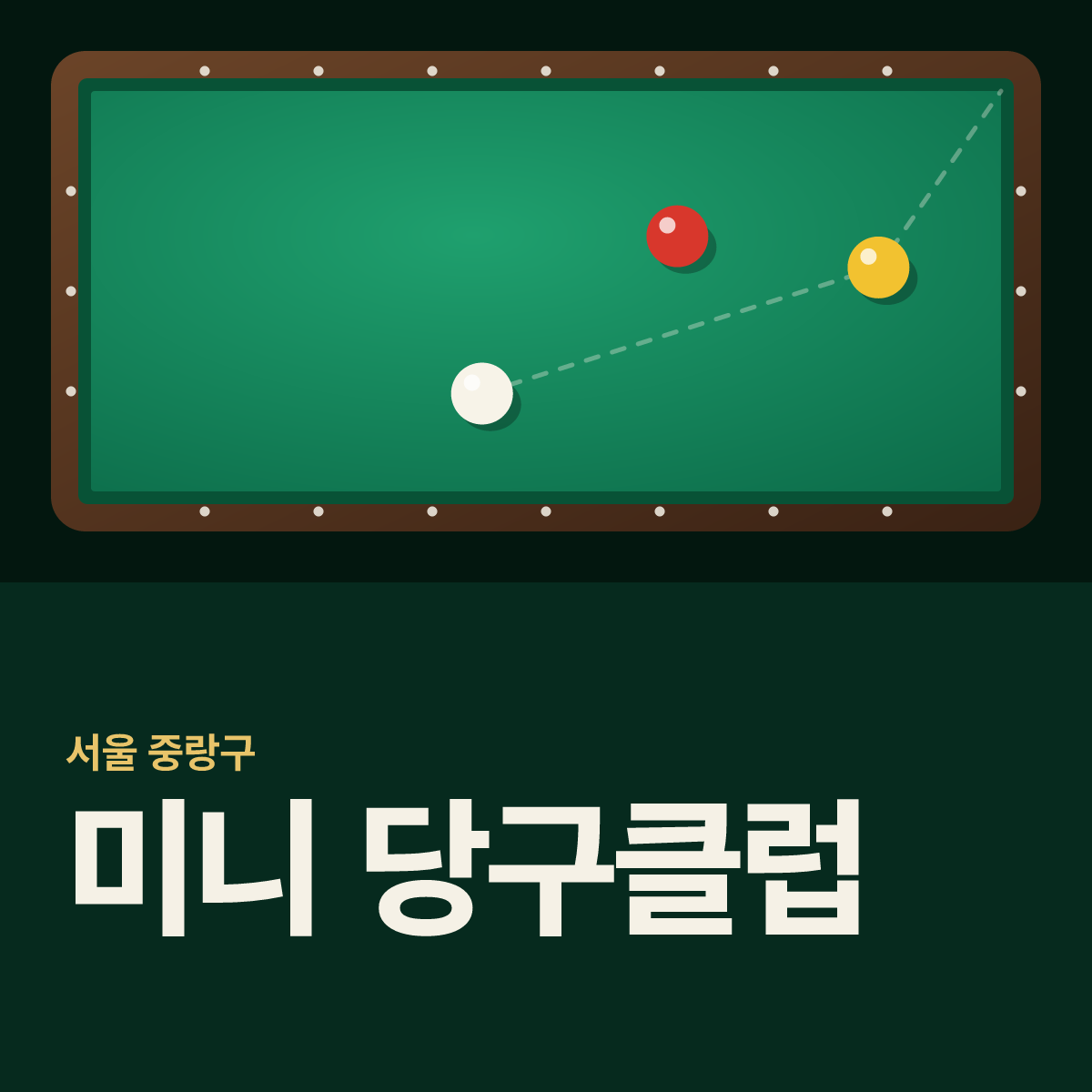 미니 당구클럽 당구장 카드
