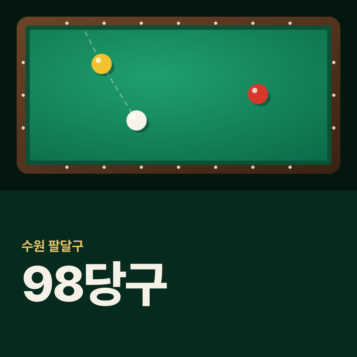 98당구 당구장 카드
