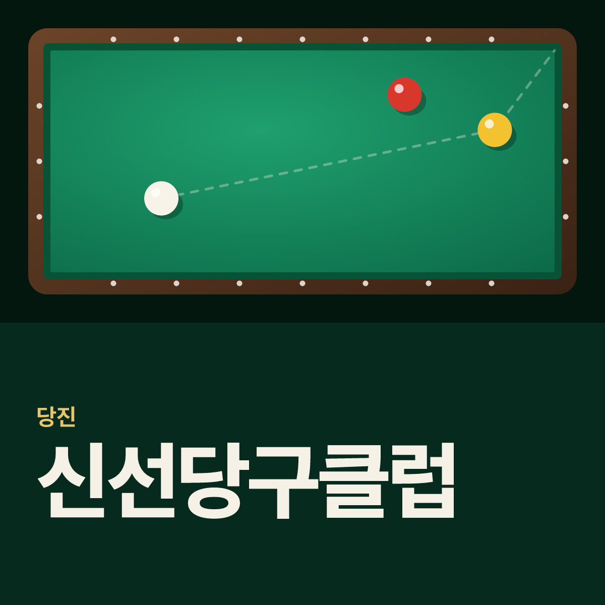 신선당구클럽 당구장 카드