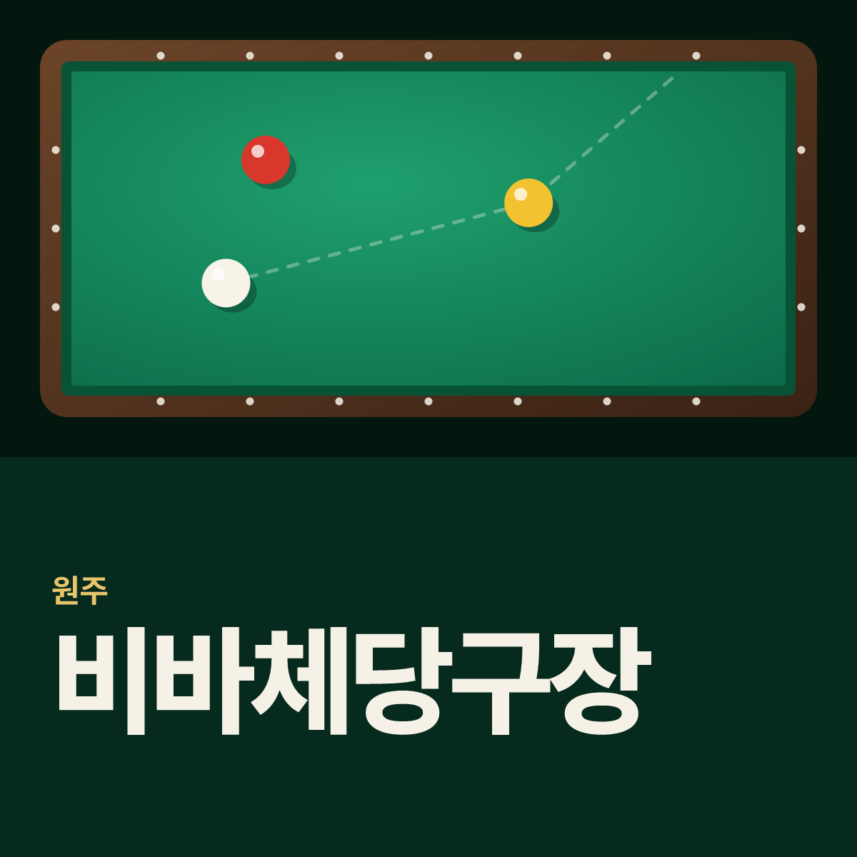 비바체당구장 카드