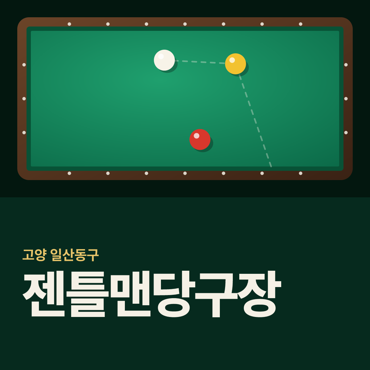 젠틀맨당구장 카드