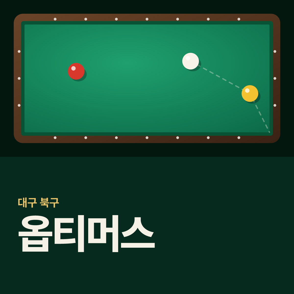 옵티머스 당구장 카드