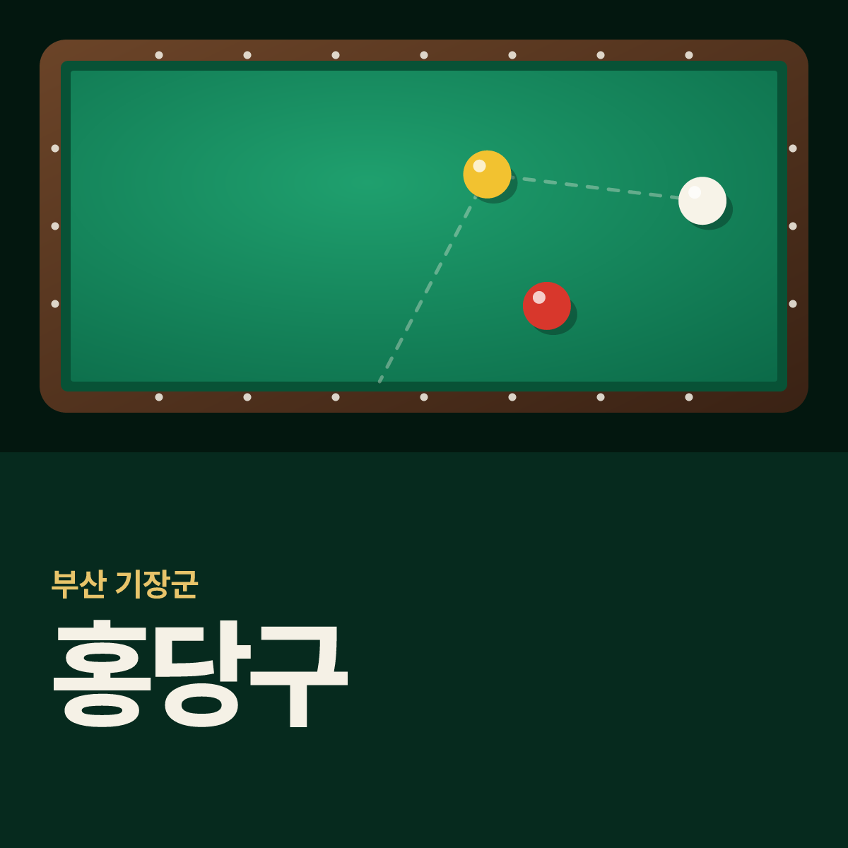 홍당구 당구장 카드