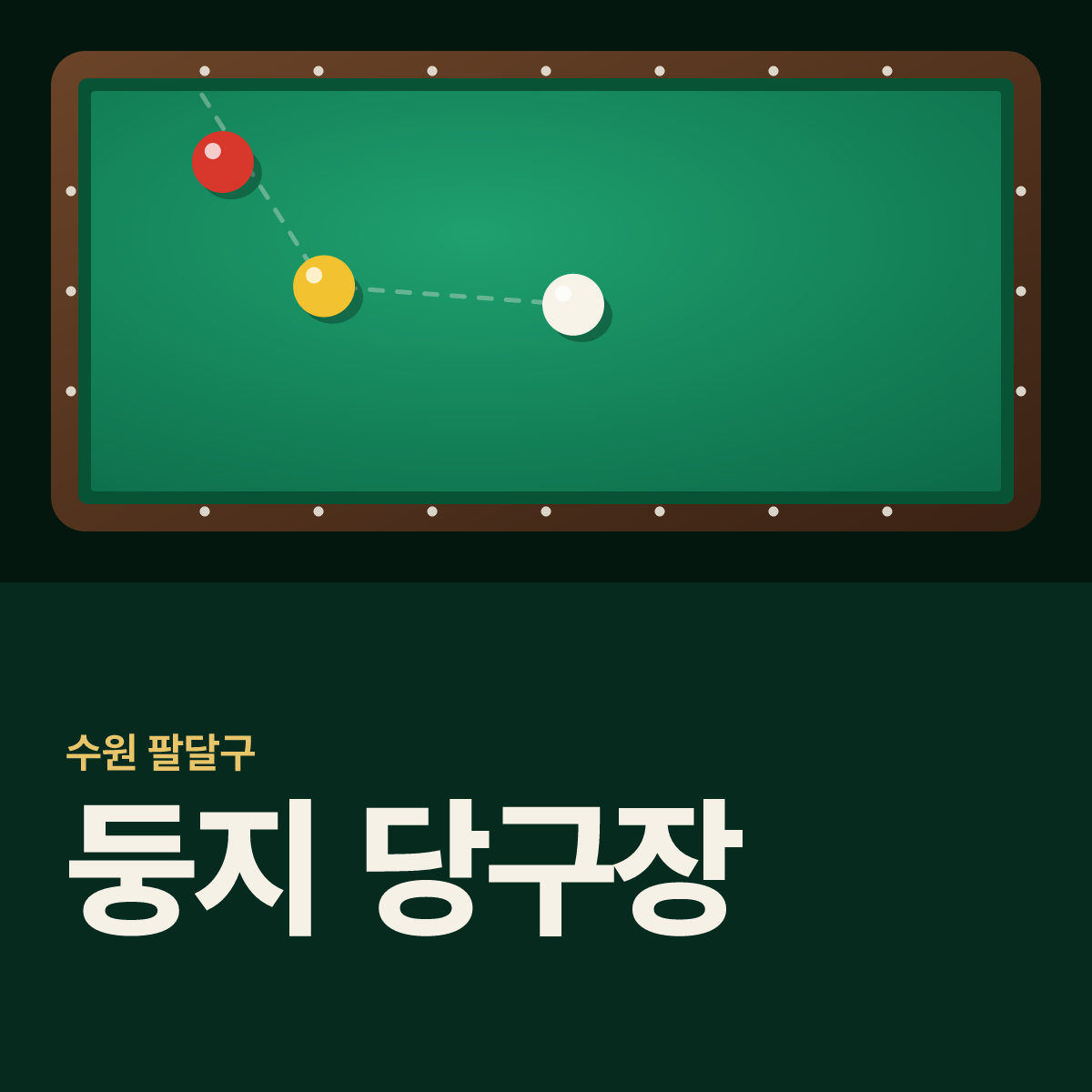 둥지 당구장 카드