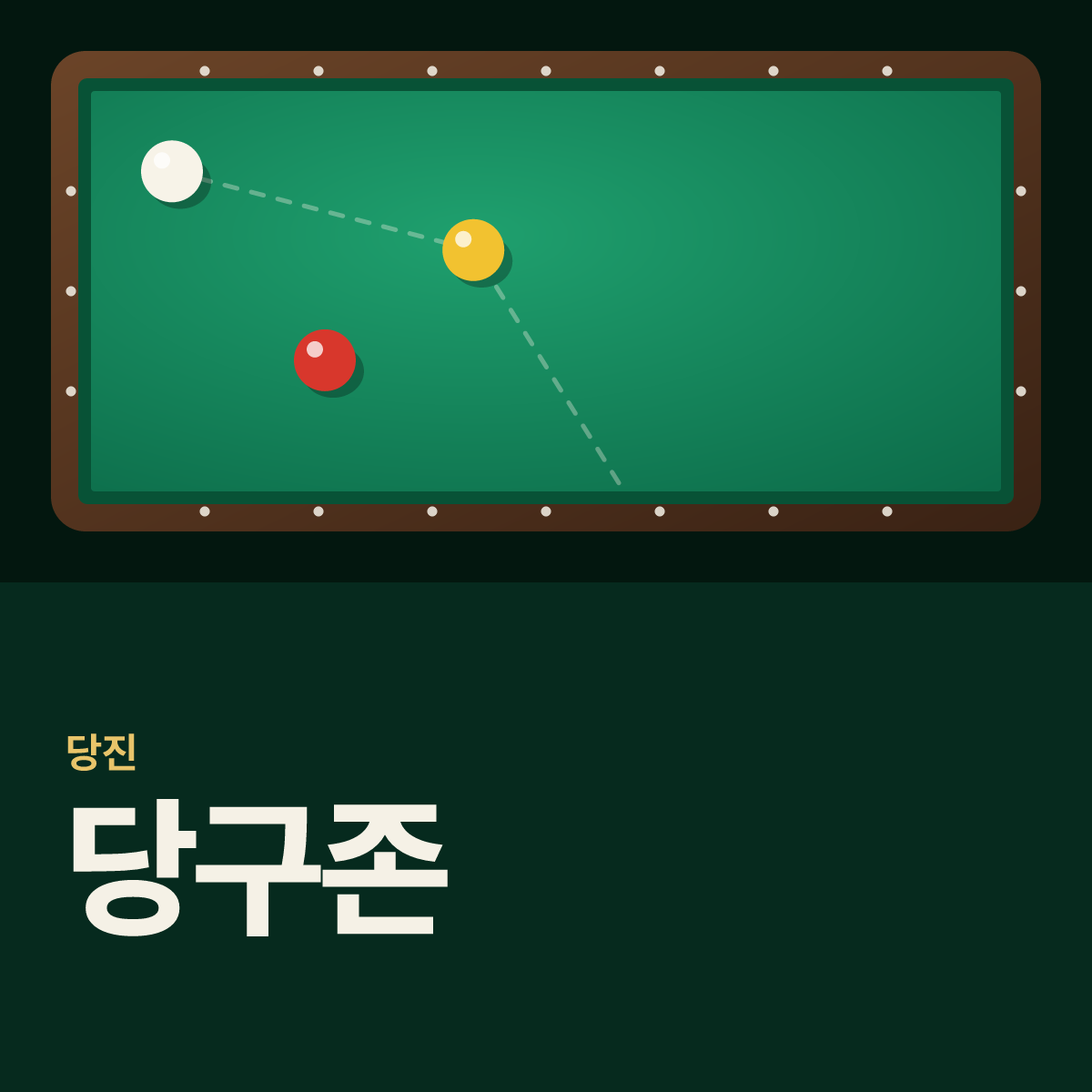 당구존 당구장 카드