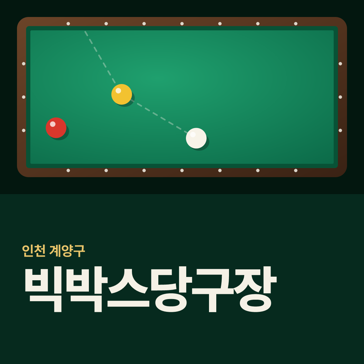 빅박스당구장 카드